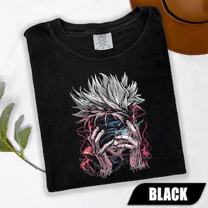 Gojo Satoru-shirt, jujutsu Kaisen-shirt, Gojo-shirt, Gojo vs Sukuna-shirt, anime-shirt, JJK Anime Merch, cadeau voor hem, cadeau voor haar