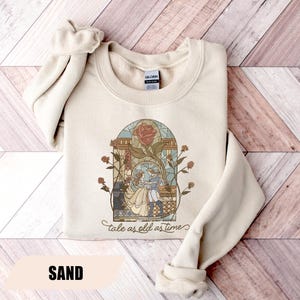 Tale As Old As Time Sweatshirt, Disney Princess Sweatshirt, Retro Beauty And Beast Sweatshirt, Princess Belle Sweatshirt, Disney Girl Trip