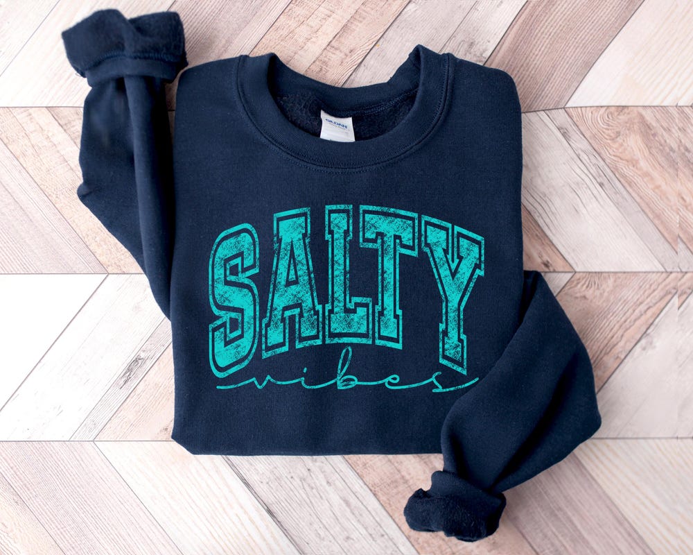 Beach Vibes Shirt, Summer Vacation Shirts, Beach Vacation Shirt, Summer Shirt, Stay Salty Shirt,Salty Vibes Shirt, Salty Shirt, Beach Shirt Refinedstyle