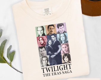 Twilight The Eras Tour Shirt, Comfort Colors Twilight T-Shirt, Twilight Saga Shirt, Edward Cullen Shirt, Vampires Wolves Shirt, Movie Shirt