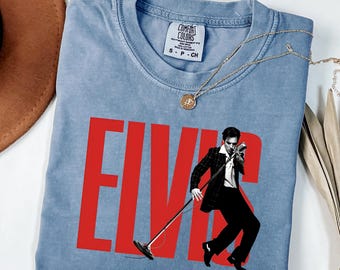 Elvis Presley Shirt, Elvis Presley Gift, Elvis Presley Merch, Gift for Elvis Presley Fan, Elvis Presley Lovers, King Of Music, Music Shirt