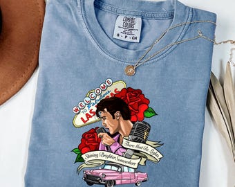 Elvis Presley Shirt, Elvis Presley Merch, Gift for Elvis Presley Fan, Elvis Presley Lovers, King Of Music, Elvis Presley Gifts For Womens