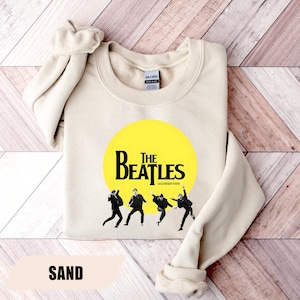 Die Beatles Retro-Sweatshirt, Beatles Hoodie, 90er Jahre Vintage Beatles Shirt, Geschenk für Beatles Fan, Rock&#39;n&#39;Roll-Sweatshirt, Musik Geburtstagsgeschenk