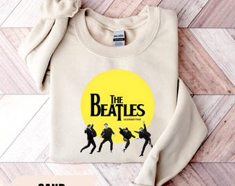 Die Beatles Retro-Sweatshirt, Beatles Hoodie, 90er Jahre Vintage Beatles Shirt, Geschenk für Beatles Fan, Rock'n'Roll-Sweatshirt, Musik Geburtstagsgeschenk