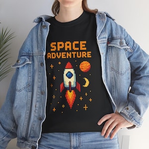 Galaxy Astronaut T-Shirt: Space Adventure Sci-Fi Tee