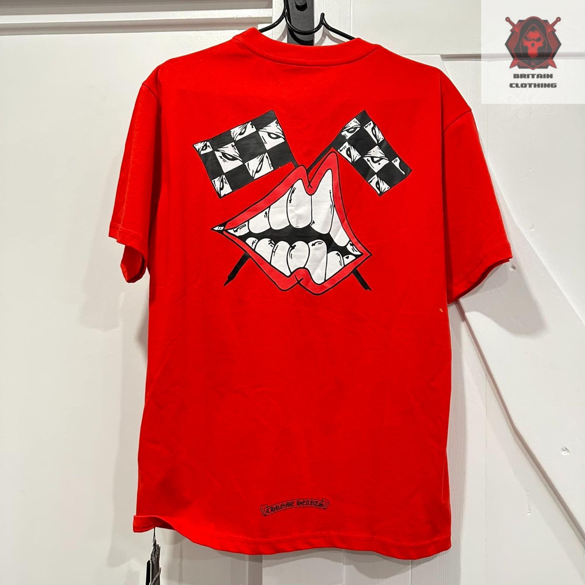 Chrome Hearts Red Shirt - Etsy