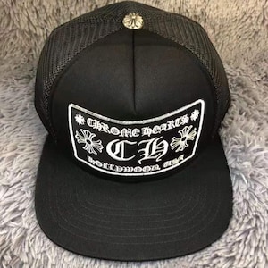 Chrome Hearts Trucker Hat - Etsy Chrome Hearts Trucker Hat - Etsy