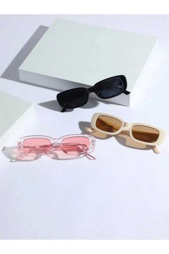Trendy 3-pack Unisex Sunglasses Set – Fashionable, UV400  display picture 3