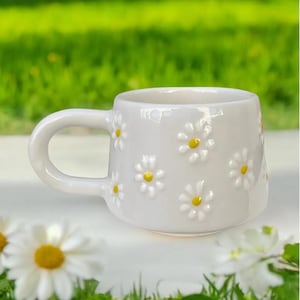 Classic Meadow Daisy Cerami1 Mug