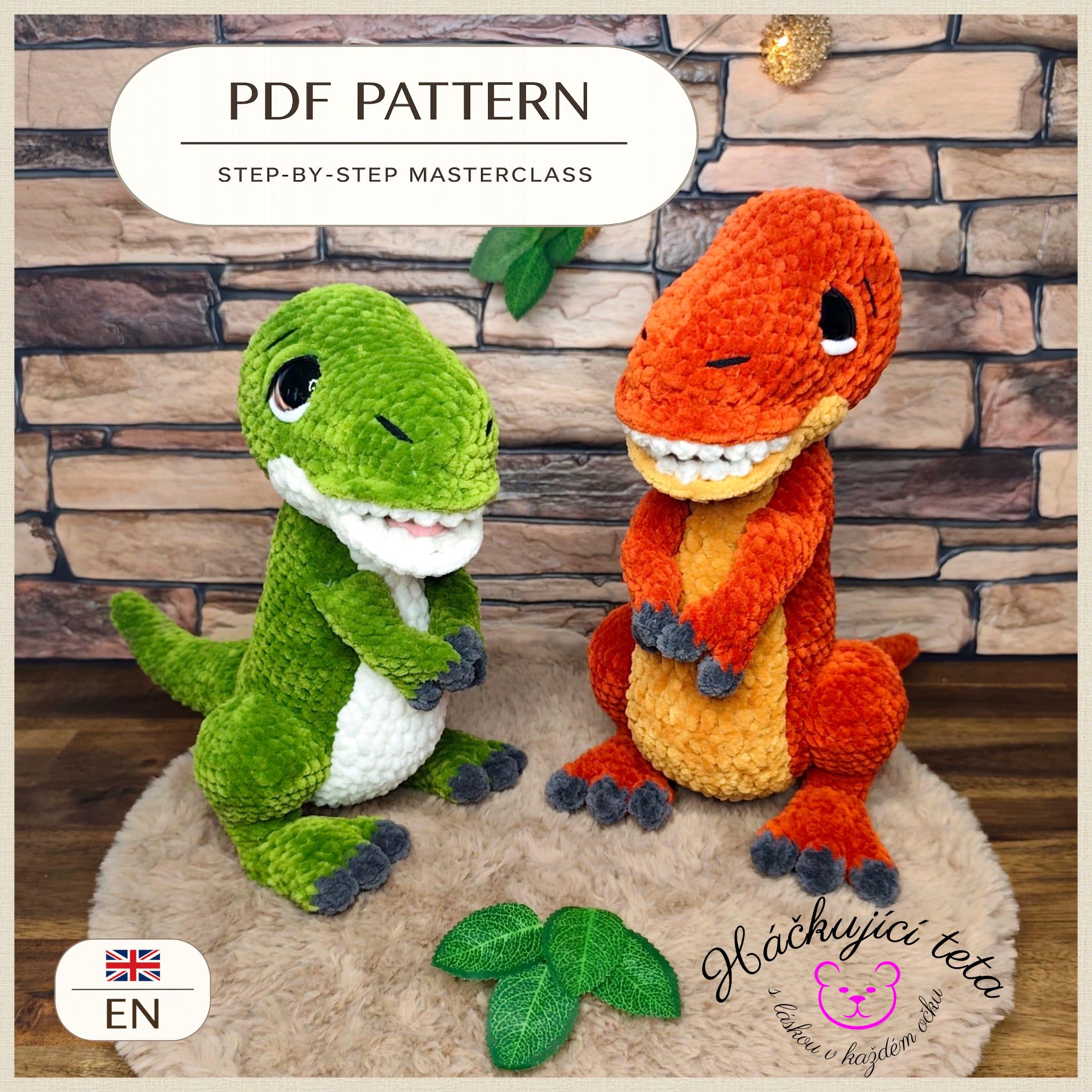 T-Rex Masterclass Crochet Pattern