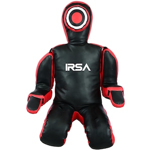 MMA Grappling Dummy for Jiu Jitsu, Boxing & Karate | Training Dummy with Hands | Martial Arts Sparring Bag unfilled