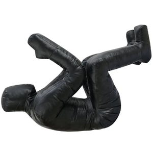 MMA BJJ Grappling Dummy Vinyl– Unfilled Wrestling Jiu Jitsu Training Bag | Submission, Striking & Throwing Practice | Human Shape