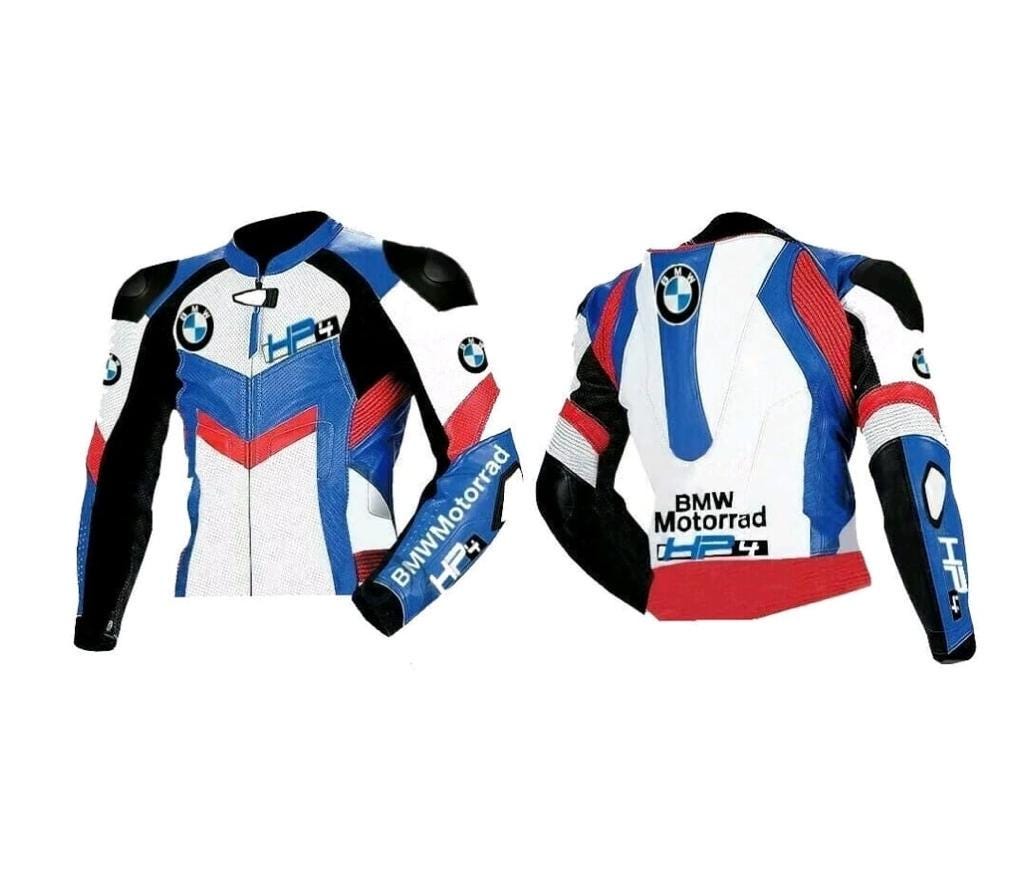 BMW Motorcycle Jacket – Premium Leather Biker Racing Jacket Men’s BMW ...