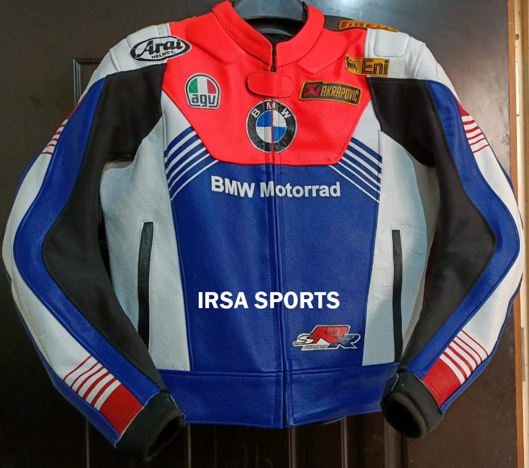 BMW Motorcycle Jacket – Premium Leather Biker Racing Jacket Men’s BMW ...