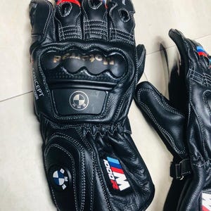 BMW Motorcycle Gloves – Leather, Racing Gear image 3