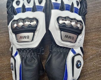 BMW Motorcycle Gloves – Premium Leather Racing Biker Gear
