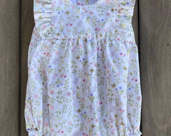 Baby Girl Summer Bubble Sizes 3 months - 24 months ready to ship
