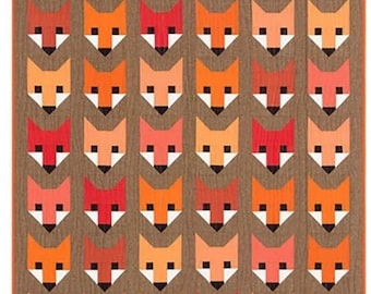 Elizabeth Hartman Fancy Fox Quilt Kit