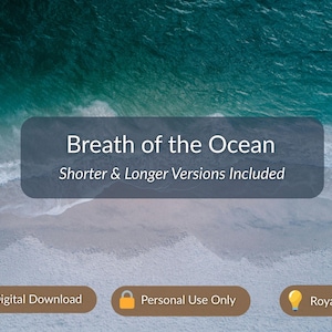 Ocean Waves & Ambient Relaxation Music Bundle – Soothing Background Tracks for Meditation, Sleep, Yoga, Study, Stress Relief | Personal Use