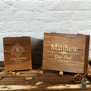 Groomsmen Gifts Box, Empty Personalized Groomsmen Gift Box, Wooden Gift Box, Groomsmen Box, Groomsman Box, Groomsmen Proposal Box