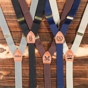 Mens Suspenders Premium Suspenders Perfect Groomsmen Suspenders Personalized Suspenders High-Quality Adult Suspenders Multi Colors Braces