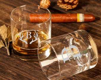 Personalized Whiskey Glass , Custom Bourbon Whiskey Gift for Men, Anniversary Gift for Him, Husband Gift, Birthday Gifts, Groomsman gift