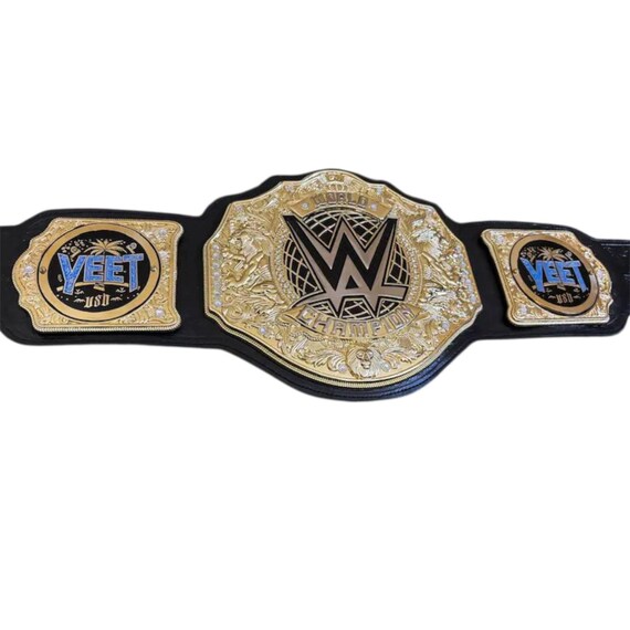 Handmade Usos Yeet World Heavyweight Championship Tittle Belt 6MM Replica 6MM Die-cast
