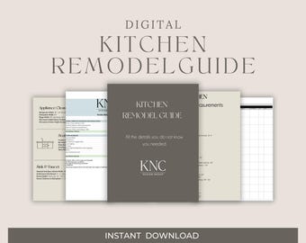 Kitchen Remodel Guide, DIY Kitchen Guide, Kitchen Measurements, Kitchen Suggestions, Kitchen Remodel Instructions, Kitchen Remodel