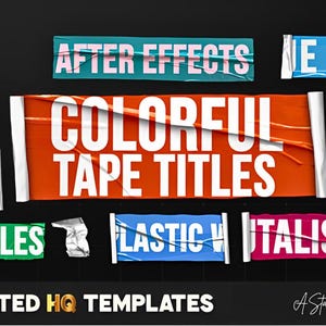 Crumpled Paper Titles: After Effects Template, Animated Typography