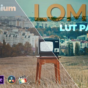 Titanium LOMO LUT-pakket: LUTS-videovoorinstellingen, videokleurgrading, Premiere Pro-videobewerking, Lightroom-voorinstellingen
