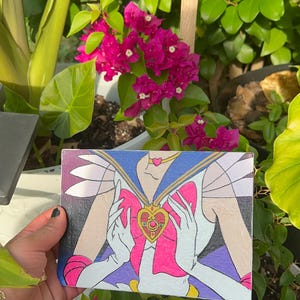 Cosmic Heart Compact “Sailor Moon” Canvas 5 x 7
