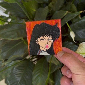 Hino Rei “Sailor Mars” Sailor Moon Mini Magnet Canvas