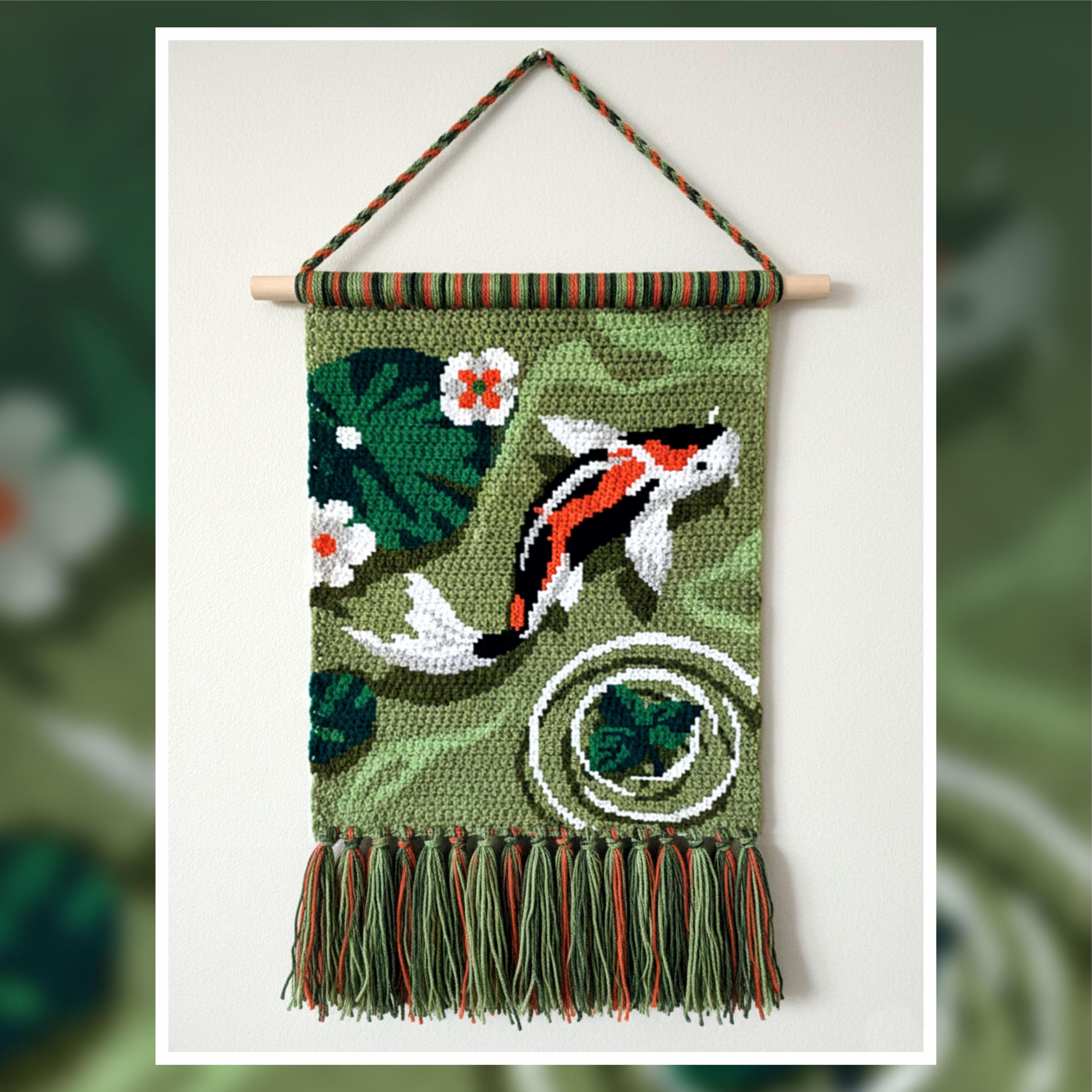 Tapisserie tissée en macramé avec ailes d'ange... – Grandado