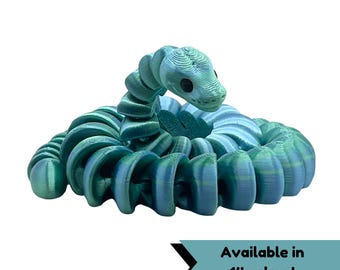 3D Printed Articulating Snake