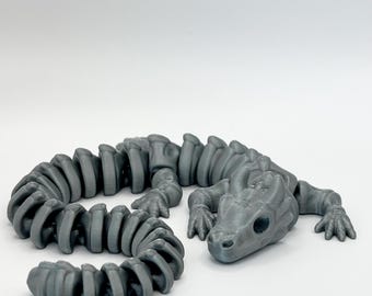 3D Printed Articulating Skeleton Dragon