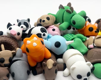 3D Printed Flexible Animal Toy
