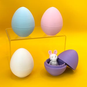 3D Printed Easter Eggs - Set of 4