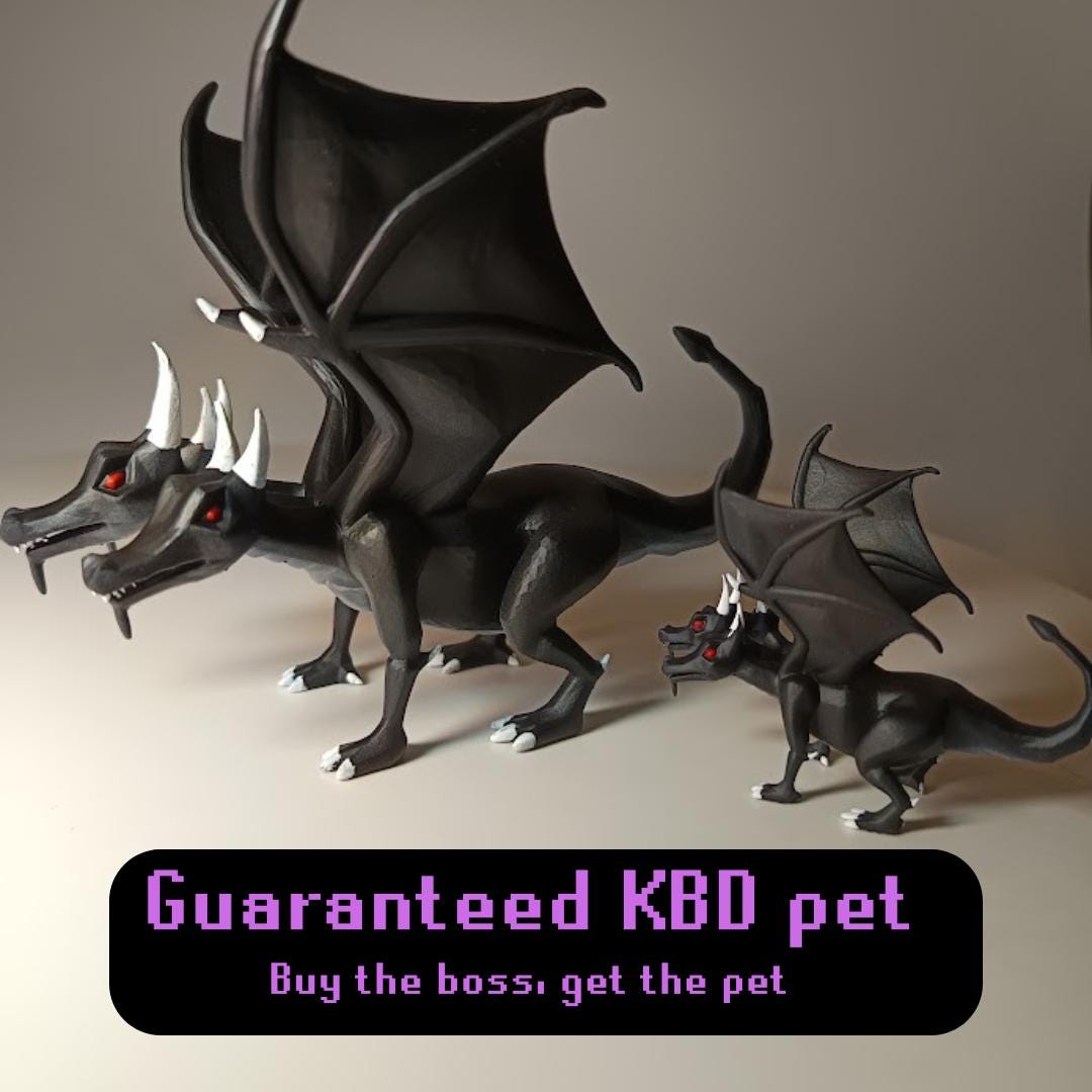 Kbd Pet Osrs Pet Santa Hat 9+ Hundred Birds Carrying Banner