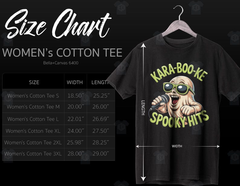 Halloween Karaoke Ghost Shirt, Spooky Hits Singing Tee, Punny Music Lover Apparel image 13