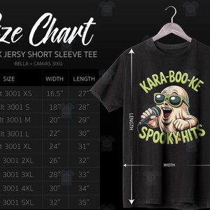 Halloween Karaoke Ghost Shirt, Spooky Hits Singing Tee, Punny Music Lover Apparel image 12