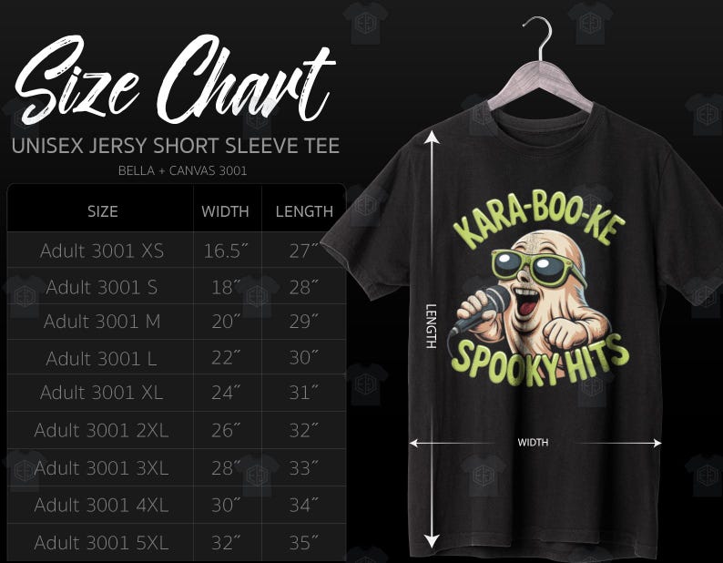 Halloween Karaoke Ghost Shirt, Spooky Hits Singing Tee, Punny Music Lover Apparel image 12