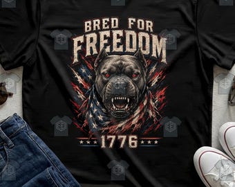 Patriotic Pitbull Top Dog Breed American Flag Backdrop Patriotic American Flag Shirt