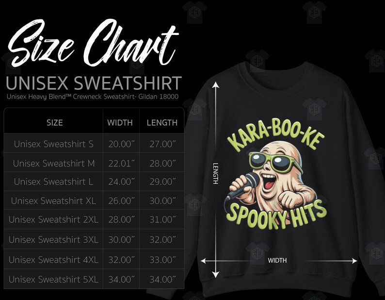 Halloween Karaoke Ghost Shirt, Spooky Hits Singing Tee, Punny Music Lover Apparel image 18