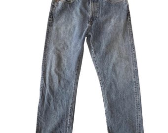 Vintage Guess Jeans Mens 36x29 Denim Mexico 90s Y2K Straight Leg Baggy Stretwear