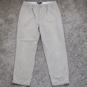 パンツ 90s USA Polo Ralph Laulen Andrew Pant 30 Polo Ralph Lauren Andrew Pant Pants - Neutrals, 11.75