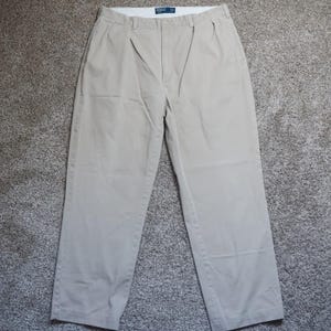 パンツ 90s ralph lauren andrew pants wide chino Vtg 80s 90s Polo Ralph Lauren Andrew Pants Men's 40 x 29.5