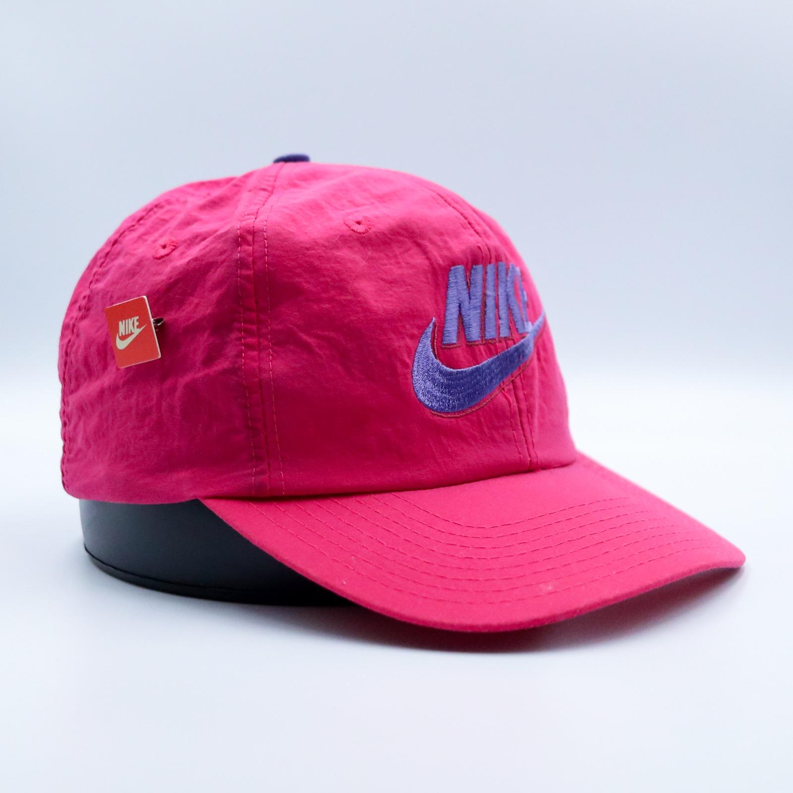 Vintage Retro Y2K NIKE Heritage86 Arch Spell Out Hat Cap Pink Women’s Nike Heritage 86 In Women main image 4