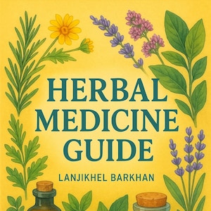 Herbal Medicine Guide eBook | Natural Remedies PDF | Medicinal Herbs for Beginners | Herbal Healing Digital Download | Holistic Health Book
