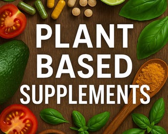 Guía de suplementos vegetales: Nutrición vegana, remedios herbales (libro electrónico digital)