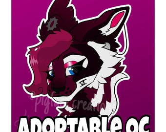 Adoptable ~ Vi inspired rabbit character design ( digital )